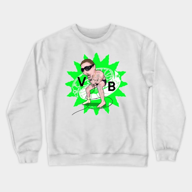 VB rock Crewneck Sweatshirt by CoconutSportsCo